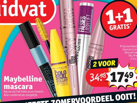 mascara maybelline kruidvat.